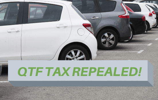 Parking Lot Tax Repealed