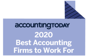 logo denoting best accounting firm to work for status