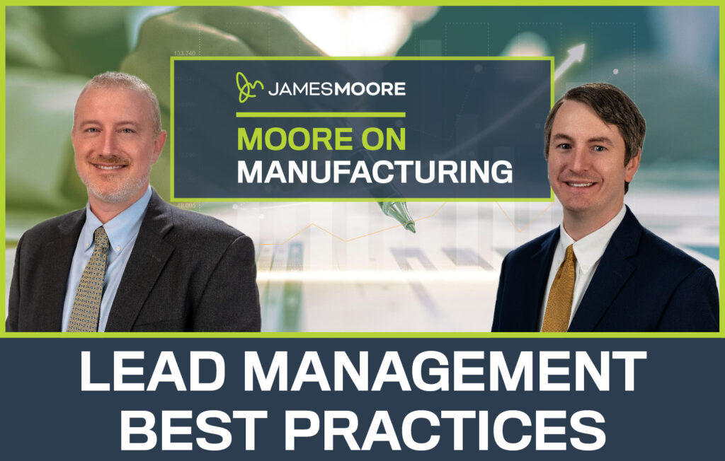 Moore on Manufacturing - Lead Management Best Practices placeholder image